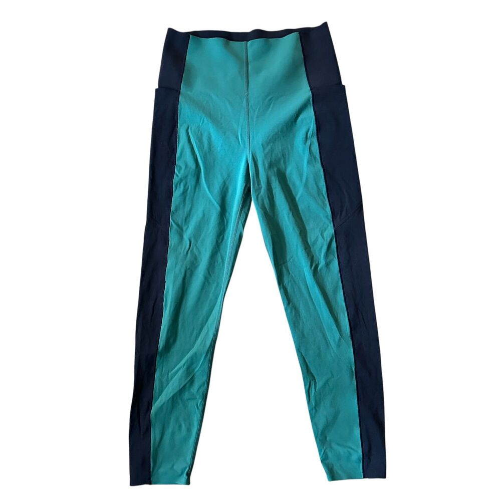 Sweaty Betty‎ Blue and Teal POWER 3/4 Length Leggings US Size 10